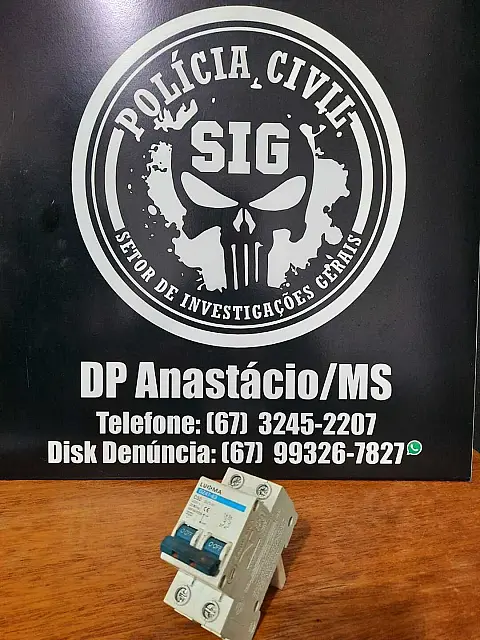 Polícia Civil identifica autor de furto de disjuntores
