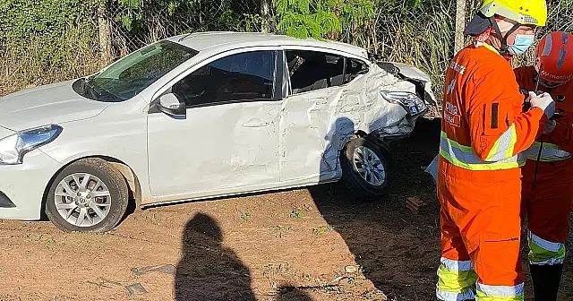 Grave acidente no macroanel viário de Campo Grande deixa mãe e filha de 03 anos feridas