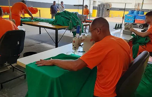 Mais de 600 itens hospitalares são produzidos por reeducandos em MS
