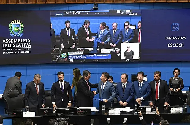 Governo de MS apresenta projetos na Alems