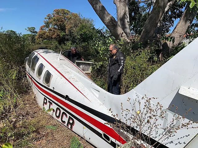 Aeronave com restrição judicial por sequestro é apreendida em MS
