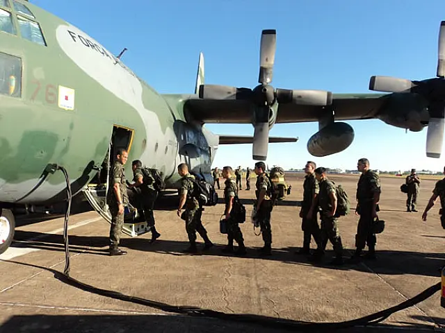 Militares de MS são enviados para a Operação Arco Verde