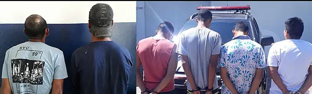 Policiais cumprem mandados de prisão em Corumbá
