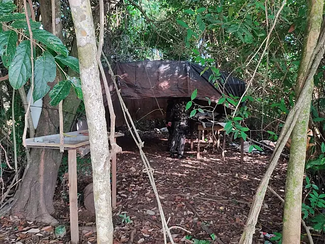 PMA prende foragido escondido em barraco às margens do rio Brilhante