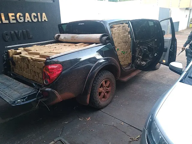 Polícia apreende mais de 1 tonelada de maconha em distrito de Jardim