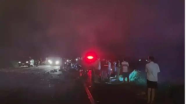 Batida entre três veículos deixa quatro mortos e oito feridos na BR-060
