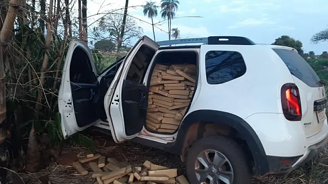 Jovem é preso com uma tonelada de maconha avaliada em R$ 1 milhão