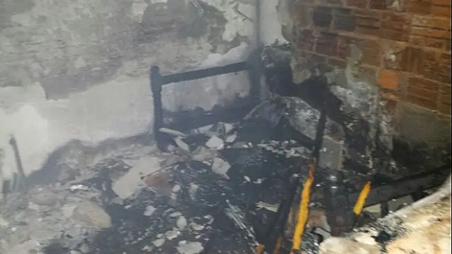 Mulher tem casa arrombada e quarto incendiado em Anastácio