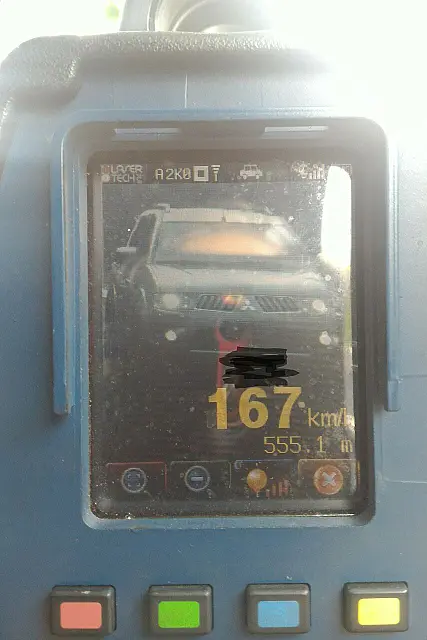Em um dia, PRF tira fotos de 30 ‘apressados’ nas BRs 262 e 419; um deles a 167km/h