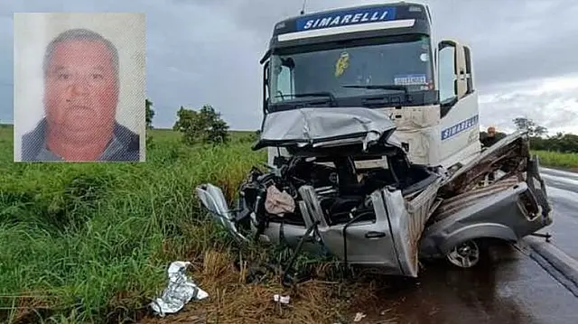 Morto em acidente com caminhonete e carreta na BR-267 era empresário gaúcho