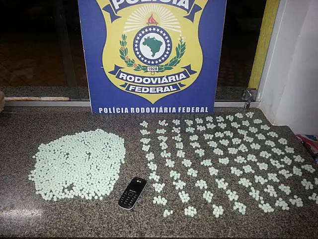 PRF apreende quase 2 mil comprimidos de ecstasy em MS