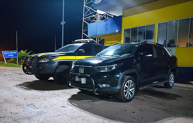 PRF recupera veículo em Corumbá