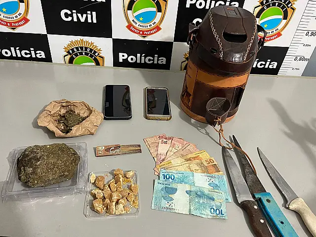 Polícia fecha boca de fumo e homem é preso em Deodápolis