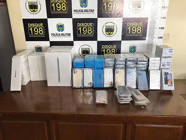 Carga de R$ 783 mil é apreendida