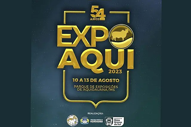 Aquidauana anuncia ExpoAqui em agosto no Parque de Exposições