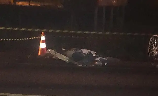 Ciclista paraguaio morre ao ser atropelado por ônibus na BR-163