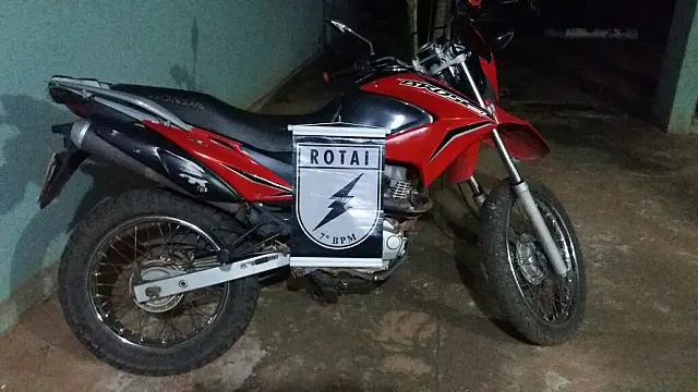 ROTAI localiza jovens autores de furtos de motocicleta e televisão