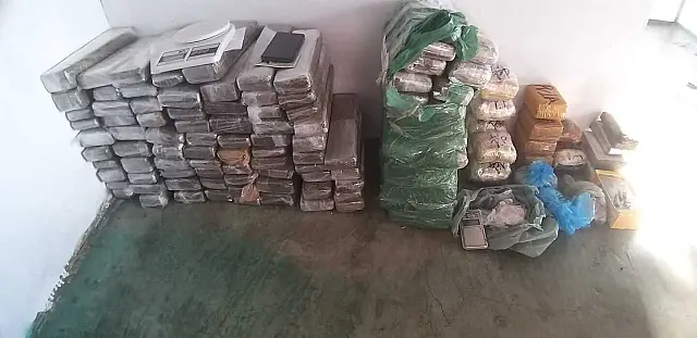 9º BPM da Capital apreende mais de 100kg de droga