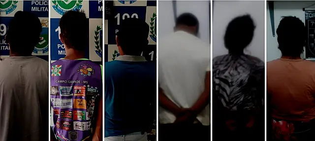 Polícia prende 6 foragidos e envolvidos com drogas em Aquidauana e Anastácio