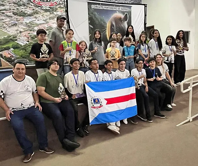 Anastácio premia vencedores do I Circuito de Xadrez Pantaneiro