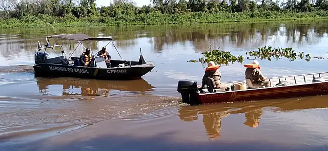 Corpo de jovem desaparecido no rio Paraguai é encontrado perto da Baía do Tuiuiú