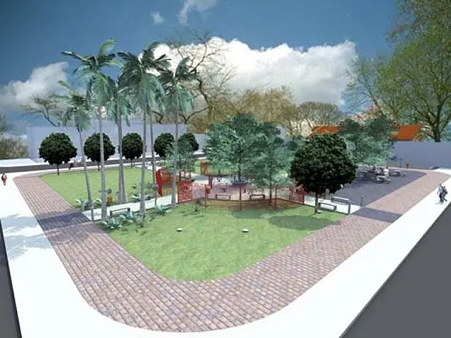 Iniciadas as obras da Praça da Saúde na Santa Terezinha