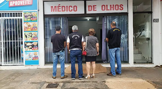 Procon Estadual interdita clínica médica e autua ótica em Jardim