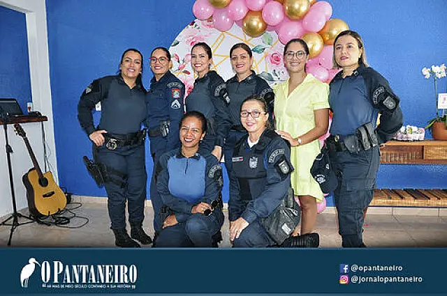 7º batalhão da PM presta homenagens ao Dia das Mulheres em Aquidauana