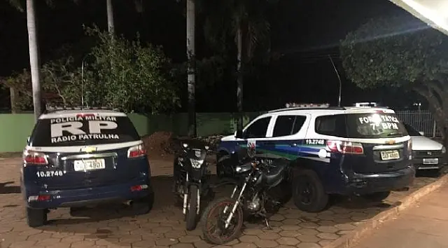 Em uma ação conjunta as equipes do 7º Batalhão de Polícia Militar recuperaram uma motocicleta que havia sido furtada