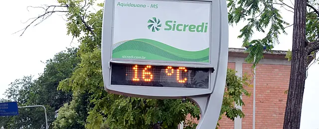 Acostumados ao calor, aquidauanenses são surpreendidos com frio no início de junho