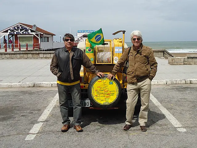 Aquidauanenses seguem viagem de Buggy pela América do Sul