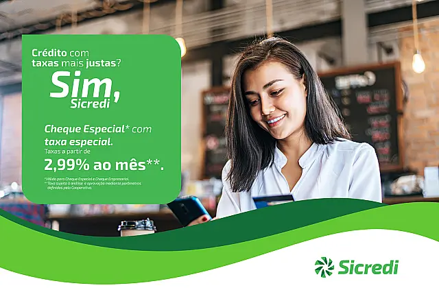 Sicredi reduz juros do cheque especial