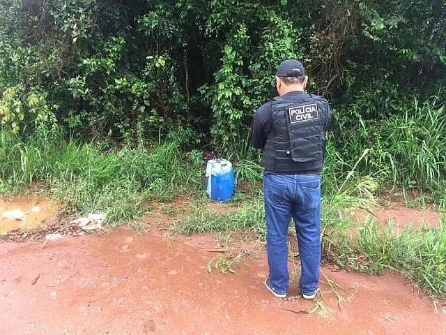 Corpo é encontrado dentro de tambor em “ponto de desova” na fronteira