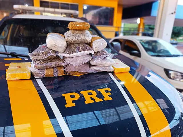 PRF apreende cocaína e skunk em Miranda