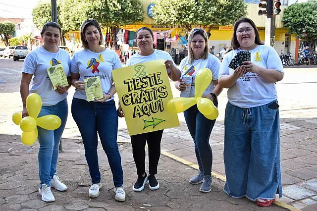 Secretaria de Saúde promove mutirão para testes rápido e vacinação