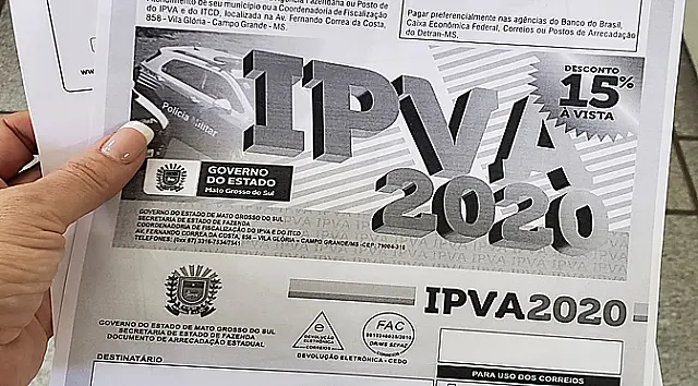 IPVA 2020: quem perdeu prazo em fevereiro ainda tem chance de se regularizar
