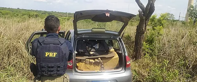 Após fugir pela BR-262, motorista com droga é preso pela PRF na Capital