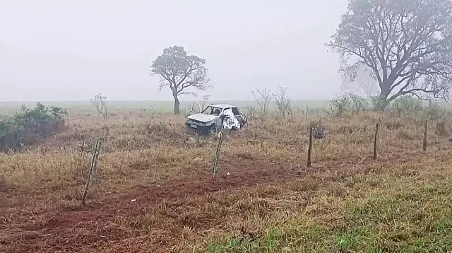 Motorista morre após capotar veículo na MS-289
