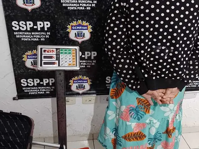 Mulher é presa em terminal rodoviário de Ponta Porã com tabletes de maconha