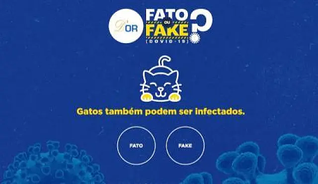 Empresa cria quiz para testar conhecimento de população sobre transmissão do coronavírus