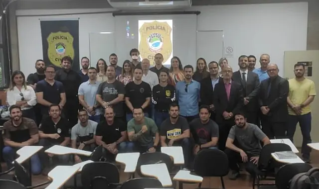 Policiais civis de MS concluem curso de capacitação com polícia francesa
