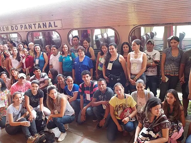 Projeto leva estudantes de Aquidauana e Campo Grande para viajar no Trem do Pantanal