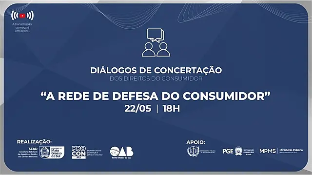 Procon e OAB realizam evento on-line para esclarecer dúvidas sobre consumo