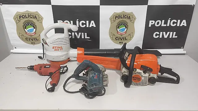 Polícia prende 4 suspeitos de ligação a furtos e receptação em Bonito