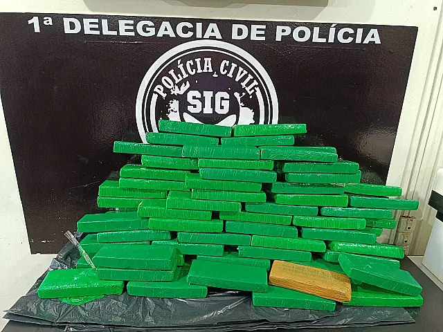 Mulher é presa ao tentar despachar gerador com 90 kg de maconha em Dourados