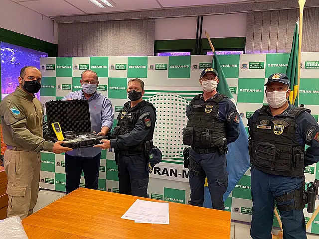 PMR recebe etilômetro para intensificação de operação Lei Seca