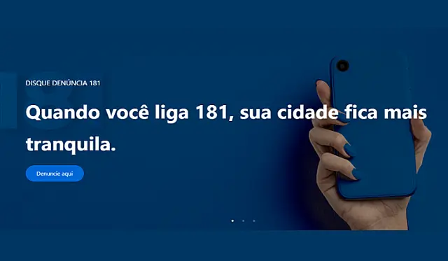 Para solucionar ou evitar crimes, 181 garante anonimato e funciona 24 horas por dia