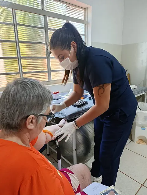 Saúde leva coleta de exames laboratoriais à zona rural de Anastácio