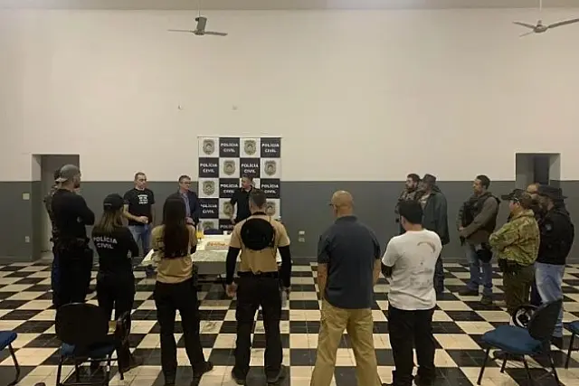 Delegacia Geral dá sequência ao projeto PC Presente com visita à Regional de Corumbá