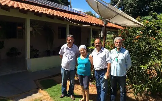 Energia fotovoltaica no campo é realidade em área rural de Ivinhema